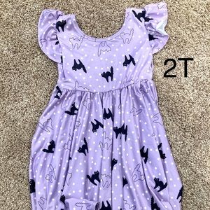 Toddler Empire cat dress